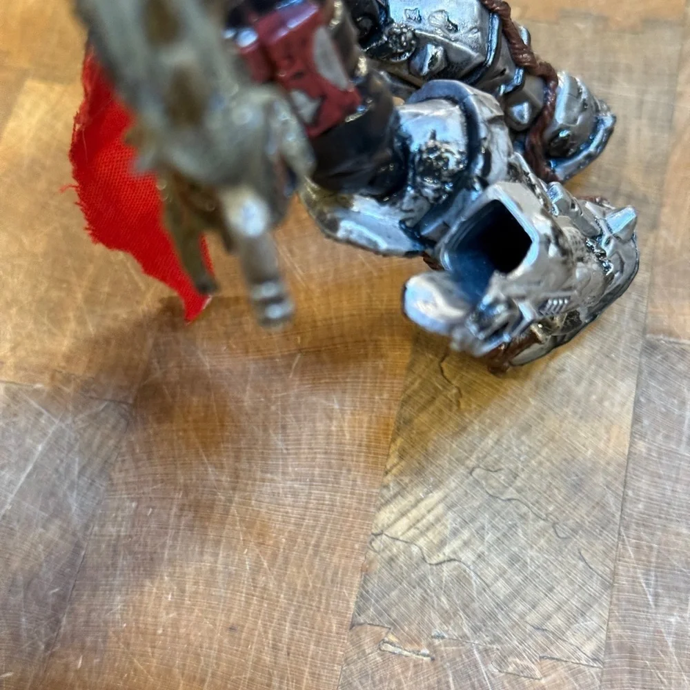 1997 McFarlane Spawn Series 7 Zombie Spawn Red Black Fantasy Action Figure Toy